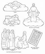 Tuhan Yesus Kenaikan Biasanya Ditampilkan Lebih sketch template