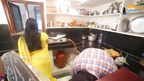 Sexy Telugu Milf Enjoying A Marvelous Snog In Her Kitchen Porndroids
