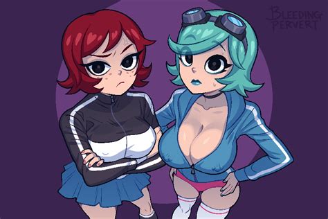 Post 4524686 Bleedingpervert Kim Pine Ramona Flowers Scott Pilgrim