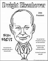 Eisenhower Presidents Dwight Designlooter sketch template