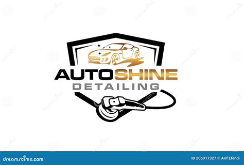 auto detailing logo stock illustrations  auto detailing logo