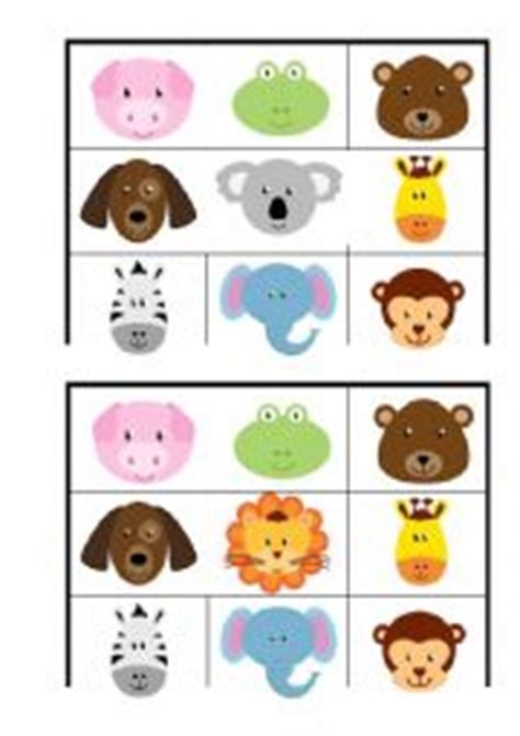 animals bingo worksheets