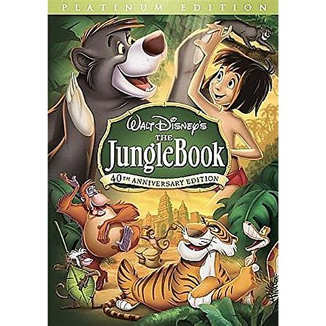 jungle book dvd   disc set  anniversary edition