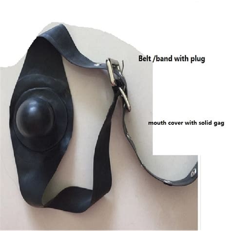 Buy Latex New Fetish Mask Bondage Hood Mouth Gags Or