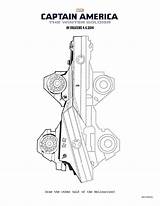 Coloring Pages Winter Soldier Helicarrier America Captain Color Shield Avengers Marvel April Sheets Print Carrier Lego Kids Keep Save 4th sketch template