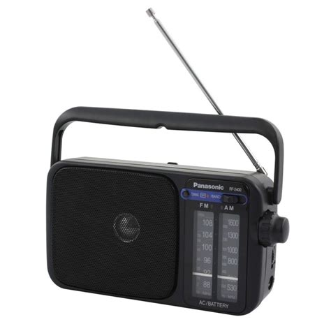 panasonic  band portable amfm radio selectric