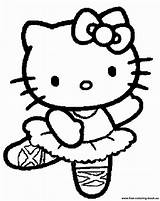 Kitty Hello Coloring Pages Printable Kids Book sketch template