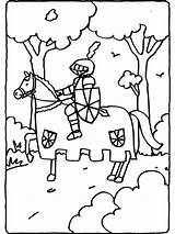 Ridder Paard sketch template