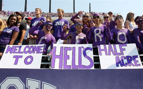 tcu student sections  college football espn