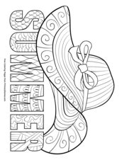 printable summer coloring pages  older kids