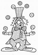 Clown Cirque Zirkus Maternelle Magique Circo Colorear Ausmalen Jonglage Carnaval Graphisme Hugolescargot Jongleur Fantasie Malvorlage Thème Ce1 Paginas Jongle Payaso sketch template