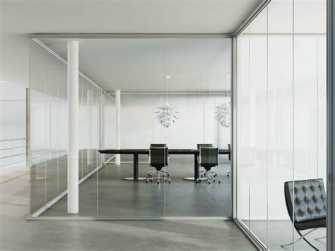 glass partition wall i wallspace by fantoni