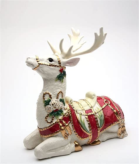 white deer figurines home decor home appliances