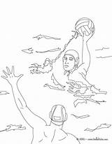 Coloring Pages Water Polo Kayak Kids Sport Sports Drawing Color Canoe Swimming Print Getcolorings Printable Source Getdrawings Hellokids sketch template