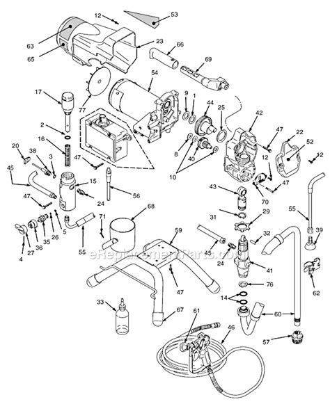 graco  parts list  diagram  ereplacementpartscom