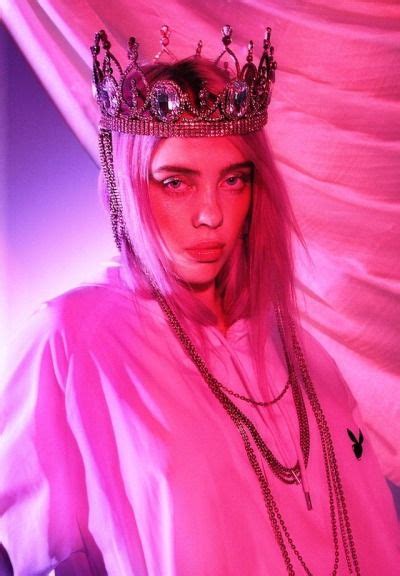 queen billie billie eilish pink aesthetic