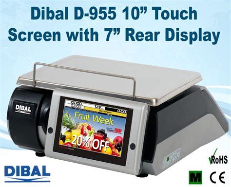 dibal     touch screen  weighing machines