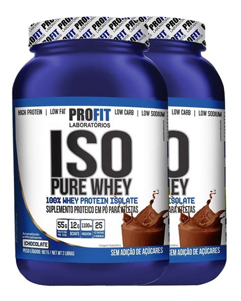 whey protein  isolado iso pure whey  profit labs
