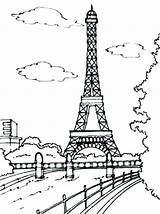 Tower Eiffel Coloring Towers Twin Babel Drawing Kids Getcolorings Color Pages Printable Getdrawings sketch template