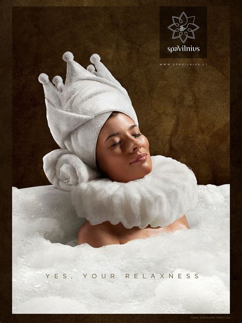relaxness  behance spa advertising creative advertising advertising campaign street