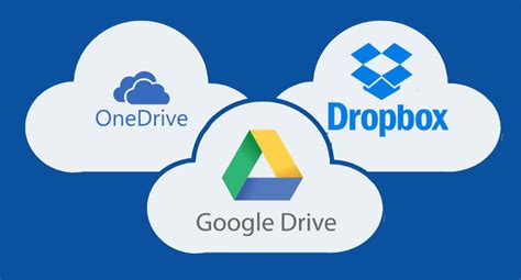 google drive  microsoft onedrive  dropbox  cloud storage    dazeinfo