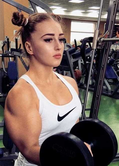 meet the glamorous powerlifter dubbed muscle barbie who