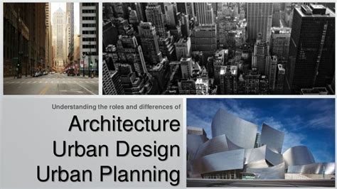 whats   urban planning urban design architecture