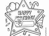 Birthday Coloring Pony Little Pages Getdrawings Getcolorings sketch template
