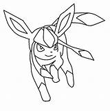 Eevee Pokemon Coloring Pages Evolutions Glaceon Printable Deviantart Espeon Template Mega Print Umbreon Color Evolution Colouring Kids Adults Book Getcolorings sketch template