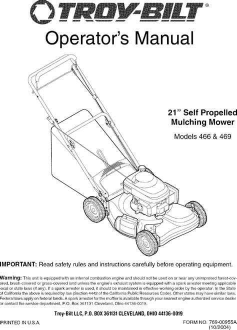 troy bilt   propelled mower parts diagram wiring site resource