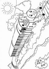 Thomas Train Kids Coloring Pages Fun sketch template