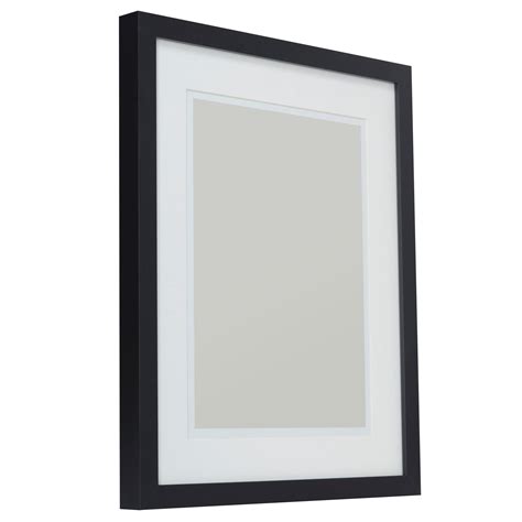 black single frame wood picture frame hcm  wcm departments