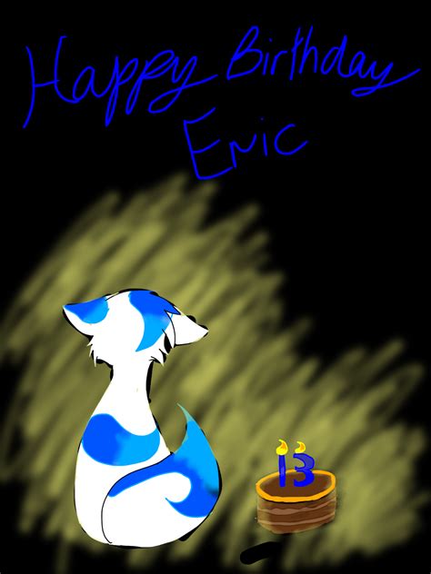 happy birthday eric ibispaint