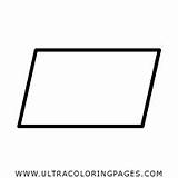 Paralelogramo Parallelogram Ultracoloringpages sketch template