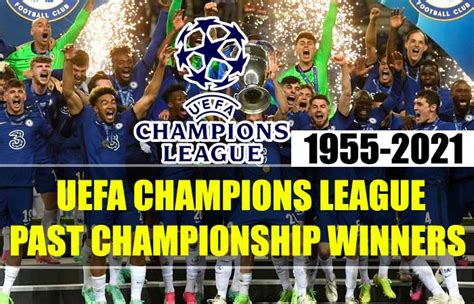 uefa champions league champions list  champions league titles