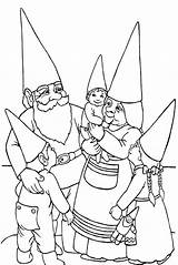 Coloring Gnome Pages Garden Fun Family Children Gnomes Getcolorings Kids Color Printable Girl Getdrawings sketch template