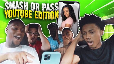 smash or pass female youtuber edition 😍 youtube