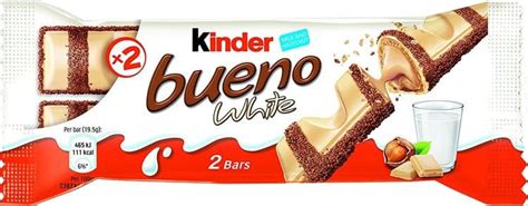 kinder bueno white chocolate bar brits