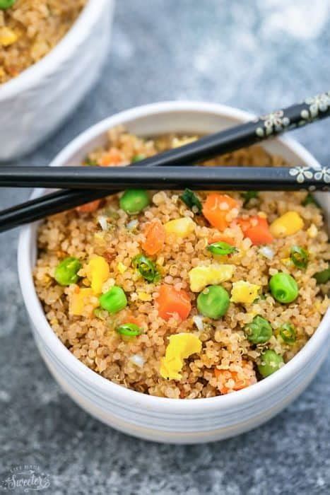 Instant Pot Quinoa Fried Rice Easy Weeknight Side Dish