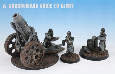 guardsmans guide  glory death korps  krieg heavy mortar battery  platoon  command squad