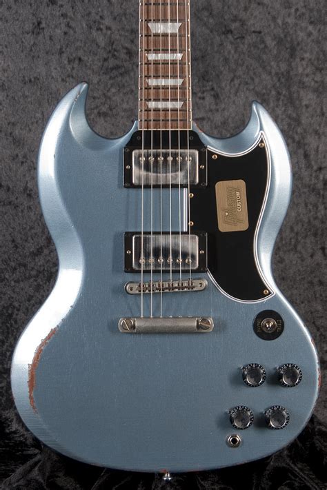 gibson custom shop sg standard aged guitar gallery