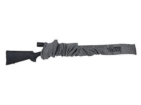 midwayusa gun sock rifle shotgun silicone treated gray