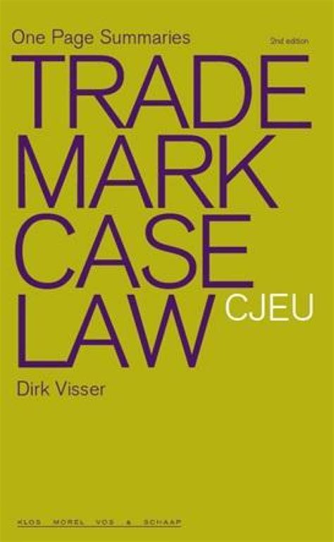 bureau isbn trademark case law cjeu