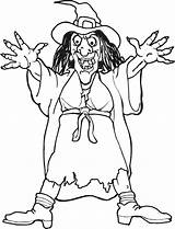Coloring Pages Witch Acts Scary Kindness Adult Halloween Colouring Witches Kids Getcolorings Printable sketch template