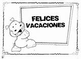 Vacaciones Felices Verano Imagenes Tarjetas Imagui Portada Creativos Deseo Maestra Año sketch template