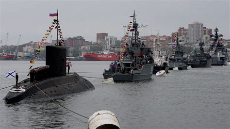 russias entire pacific fleet   high alert  surprise war games