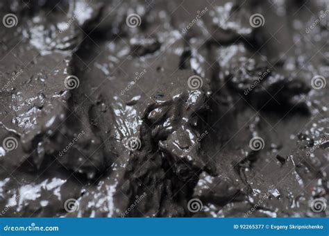 therapeutic black mud stock image image  soil beauty