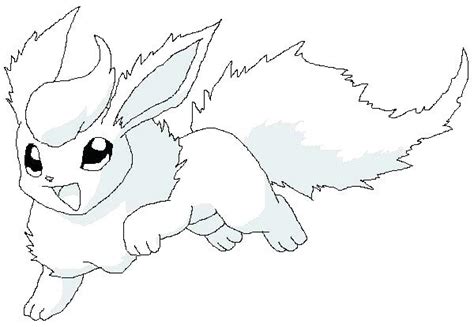 flareon pokemon coloring pages  getdrawings