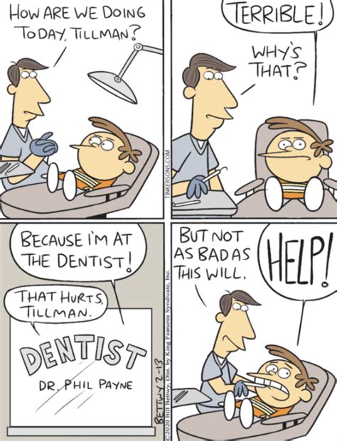 tuesday s top ten comics on dentists