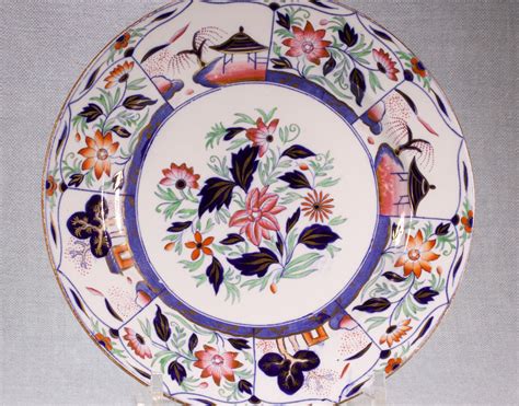 pattern  spode dessert plate earthenware pottery stoneware